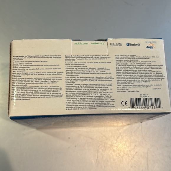 NIB Garmin Nuvi 760 - Picture 8 of 10